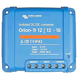 Victron Orion-TR Smart 12/12-18 18A (220W) Isolated DC-DC Charger or Power Supply [ORI121222120]