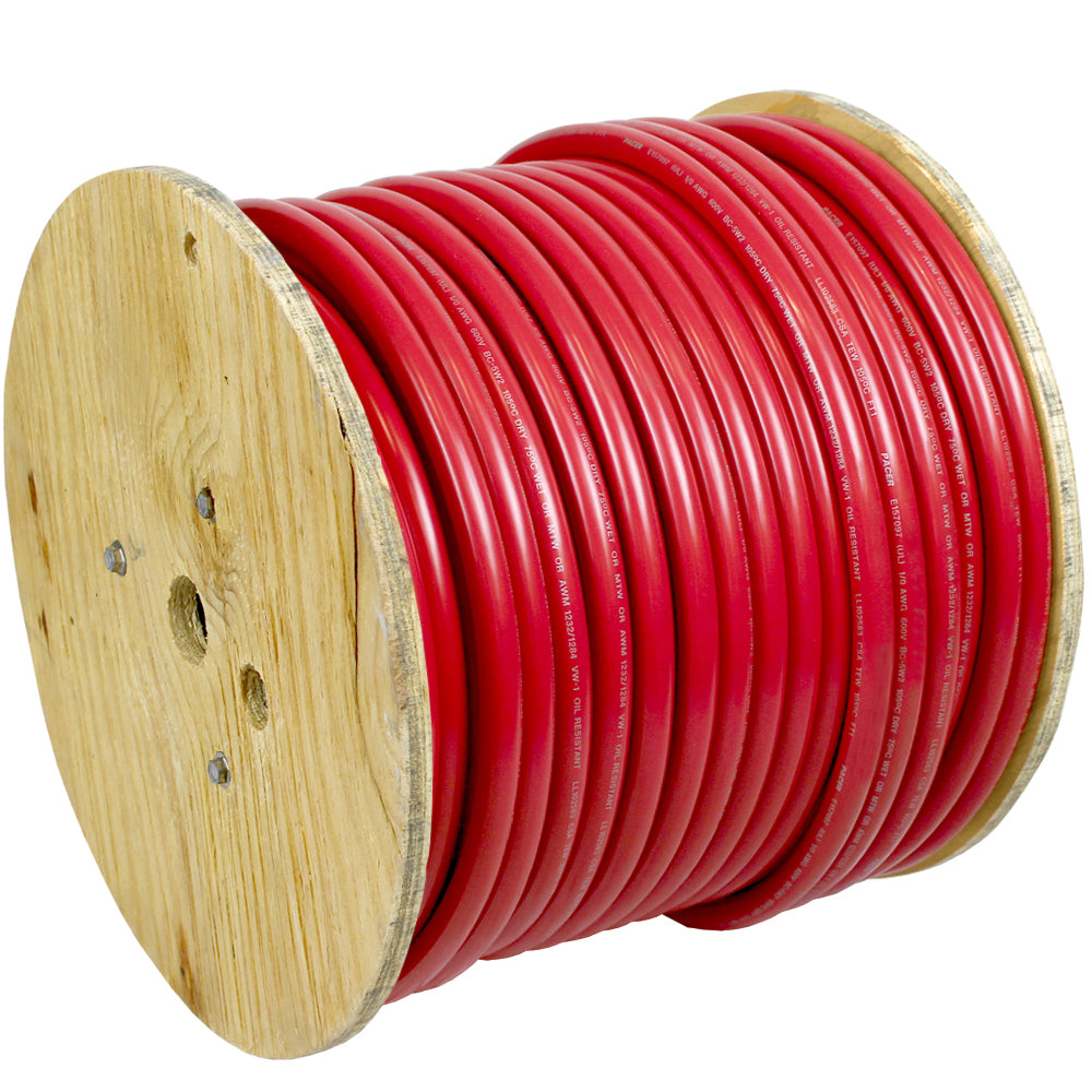 Pacer Red 4 AWG Battery Cable - 250 [WUL4RD-250]