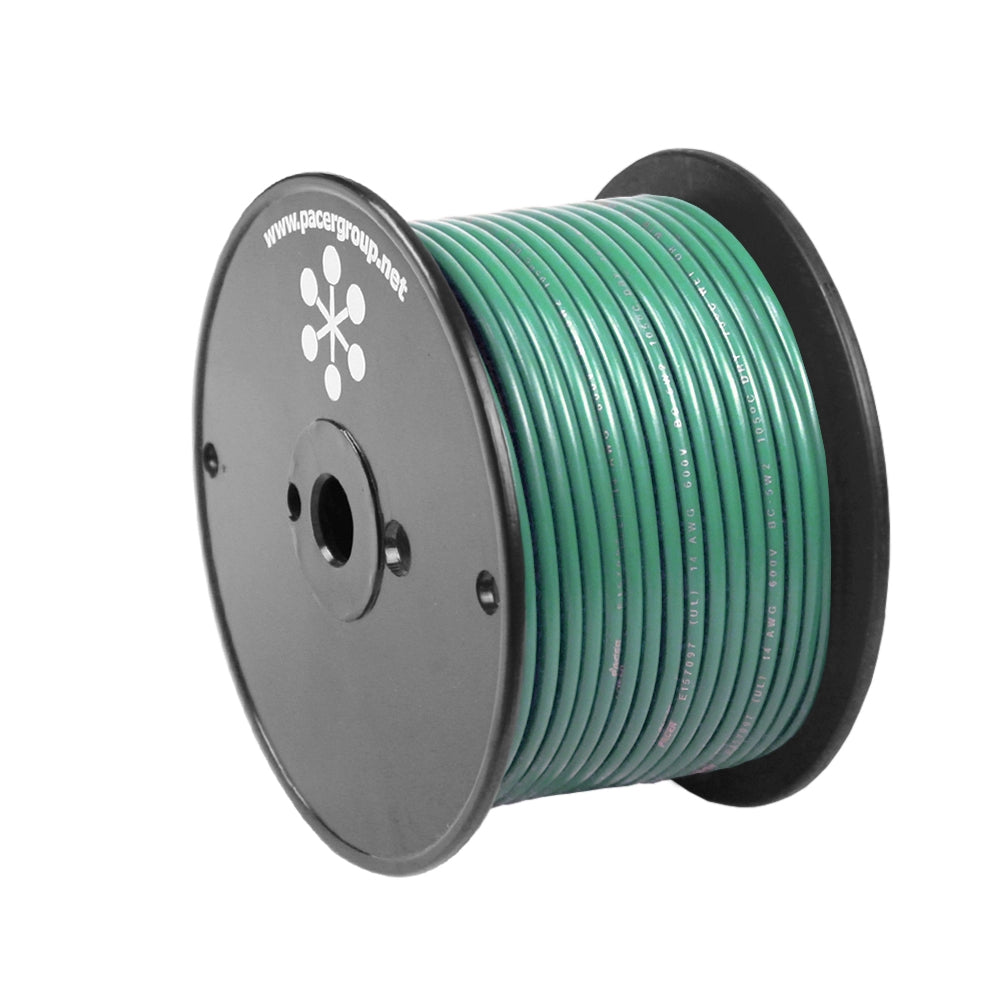 Pacer Green 12 AWG Primary Wire - 100 [WUL12GN-100]