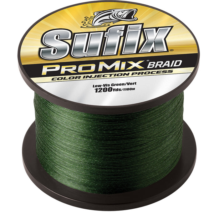 Sufix ProMix Braid - 15lb - Low-Vis Green - 1200 yds [630-315G]