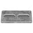 Tecnoseal Rectangular Zinc Plate Anode w/Inserts - 12" x 6" x 1" [TEC-DIVERSD]