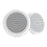 Fusion EL Series Marine Speakers 6.5" 80-Watt Classic White Marine Speaker (Pair) [010-02080-02]