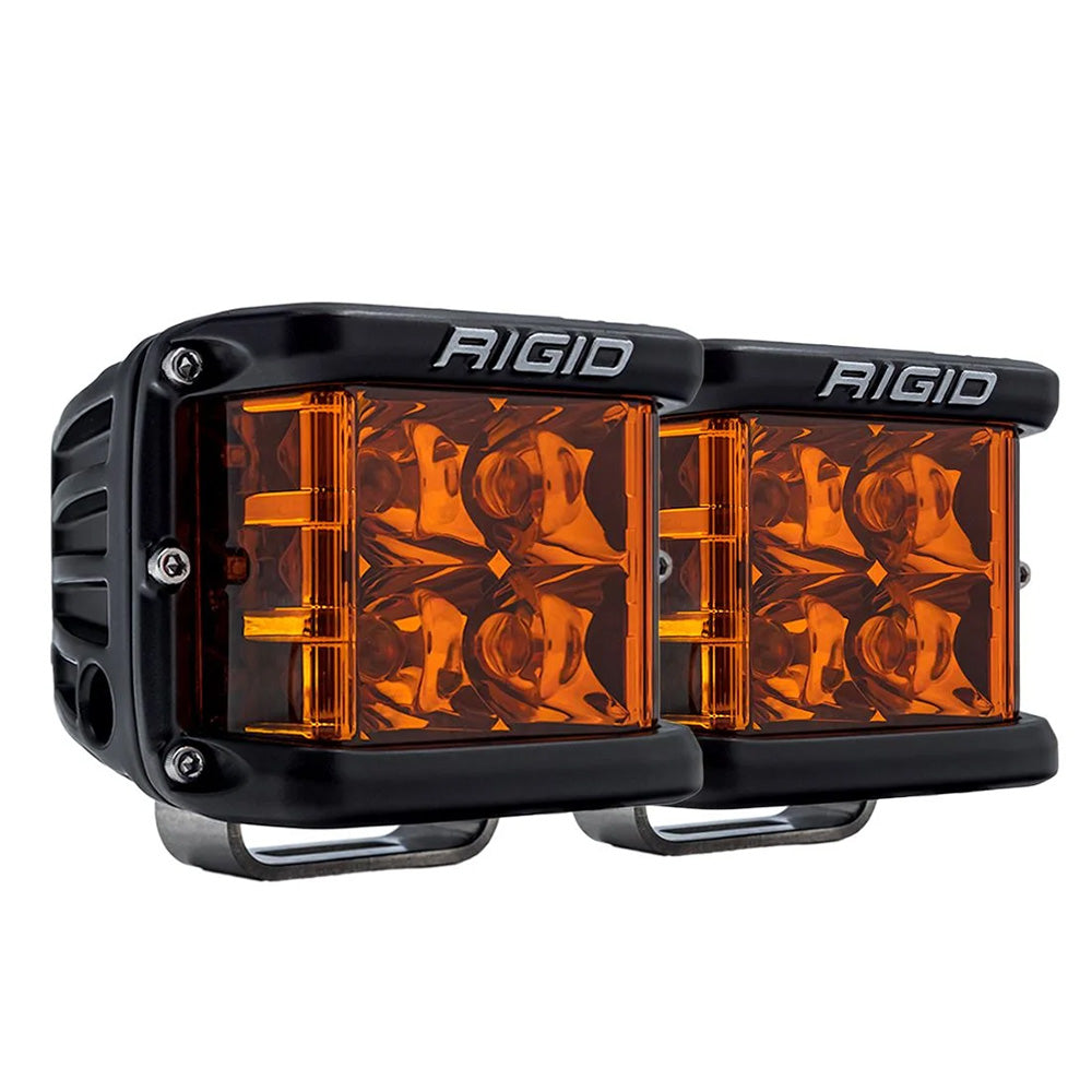 RIGID Industries D-SS Spot w/Amber Pro Lens - Pair [262214]