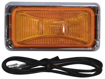 Anderson Marine Clearance Light Kit Chr Amber [E150KA]