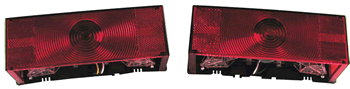 Anderson Marine Stop & Tail Light W/Lic Illum [E456L]