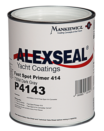 Alexseal Fast Spot Primer 414 Gray Qt [483 40 73SM 3 418]