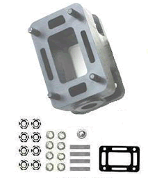 Barr Marine 20-0097 Spacer Block Center Riser 3"