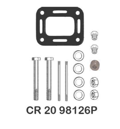 Barr Marine Mtg Pkg For Riser/Elbow [ CR-20-98126P]