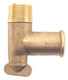 Barr Marine MC-50-806926 Fitting Manifold Elbow Brass