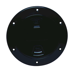 Beckson Deck Plate 4" Black Screw [DP40-B]