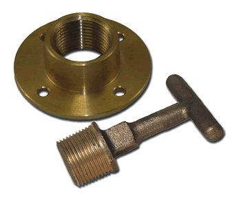 Buck Algonquin Drain Plug 3/4" Comp W/T-Hndl [00DP105TS]
