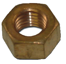 Buck Algonquin Silicon Brnz Hex Nut 3/8" [HEXNUT375]