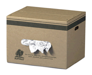 Buffalo White T-Shirt 50 Lb [10525]