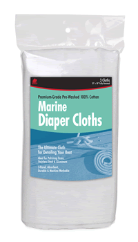 Buffalo Marine Diaper Cloths (3) [63037]