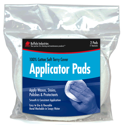 Buffalo Terry Applicator Pads 2-Pk [64011]