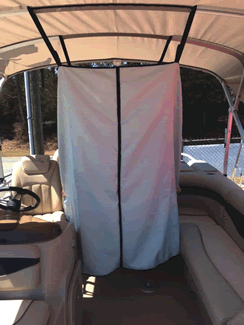 Carver Pontoon Privacy Curtain [53006]