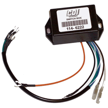 CDI Electronics 114-6222 Switch Box Mer 339-6221a10