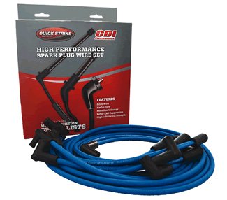 CDI Electronics 631-0010 Wire Set V-8 Pcm 90 Deg Boots