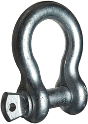 Chicago Hardware Galvanized Shackle 1/4" [201100]