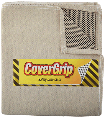 Cover Grip Drop Cloth 3.5' X 4' W/Grip [35408]