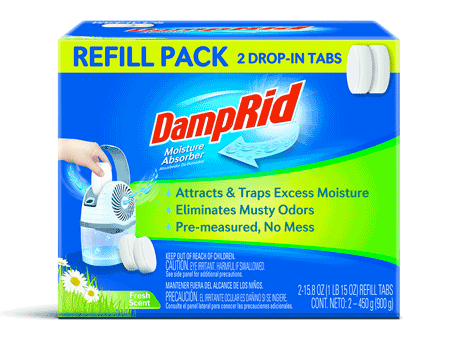 Damp Rid Fresh Scent Refill 2 Pk [FG97]