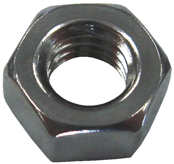 Marine Fasteners SS Hex Nut 6-32 [NMSSS6C-P100]