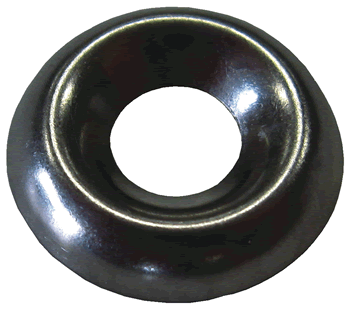 Marine Fasteners SS Finishing Washer #6 [WFISS6-P100]