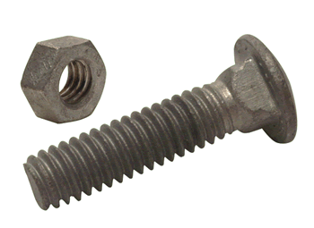 Marine Fasteners Hg Carriage Bolt 3/8x2-1/2 [BCGHDG3/8C2.5-P50]