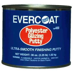 Evercoat Polyester Glazing Putty Qt [100400]