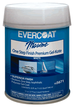 Evercoat One Step Finish Gelcoat White [105671]