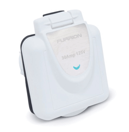 Furrion 30a 125v Smart Inlet, White [431861]