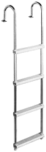 Attwood Pontoon Ladder 4 Step [15240-G]