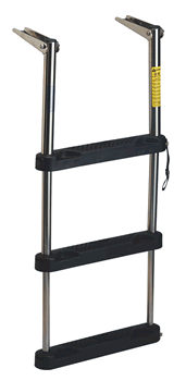 Attwood Telescopic Platform Ladder Black [19656]