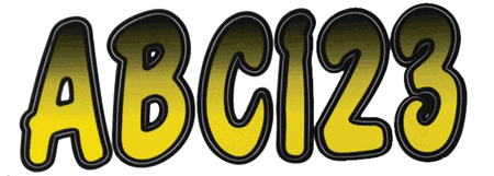 Hardline Registration Kit Yellow/Black [YEBKG200]