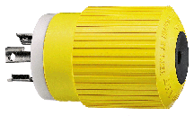 Hubbell Locking Nylon Plug 30a [HBL305CRP]