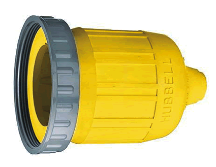 Hubbell Cover F/ 30 Amp Plug [HBL60CM33]