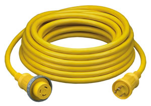 Hubbell Molded Cord Set 35' Yellow [61CM05]