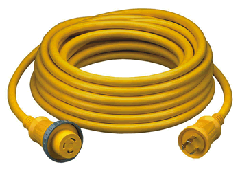 Hubbell Molded Cord Set 50' Yel 30amp [HBL61CM08P]