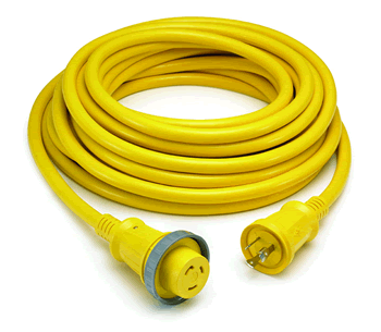 Hubbell Molded Cord Set 50' Yel Led [HBL61CM08LED]