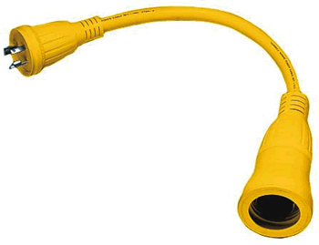 Hubbell Adapter 50a Plug 30a Outlet [HBL61CM56M]