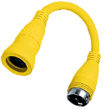 Hubbell Adapter 30a Fem/50a Male 125v [HBL61CM71]