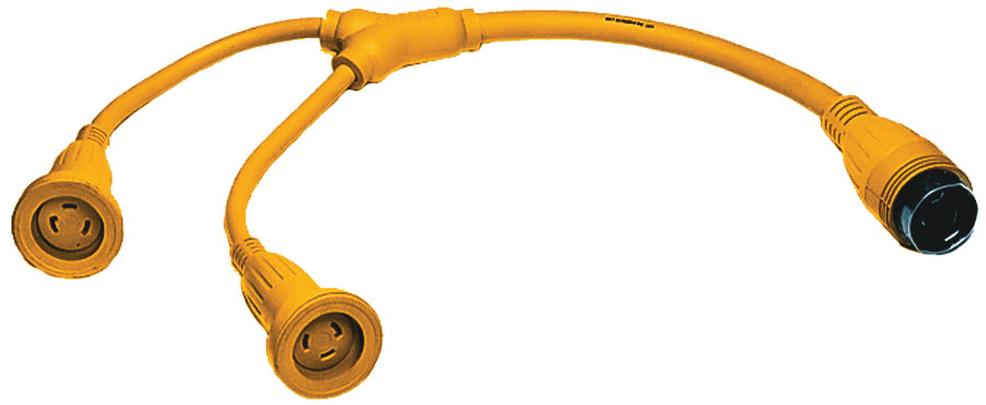 Hubbell Y Adptr 2-30a Plug 50a Outlet [HBL64CM54M]