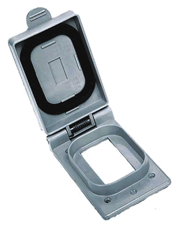 Hubbell Cover F/ Gfci Receptacle Box [CWP26CR]