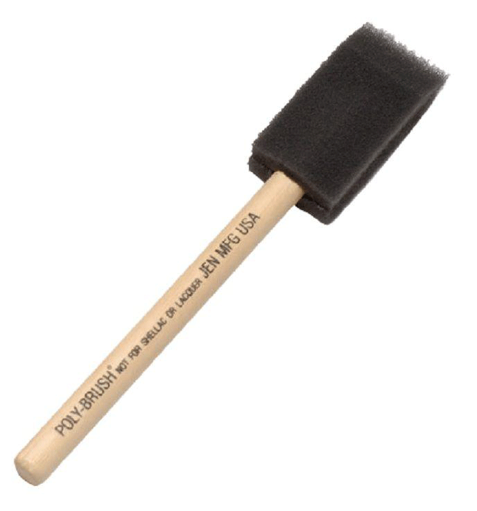 Poly-Brush Foam Brush 1" [1PB]