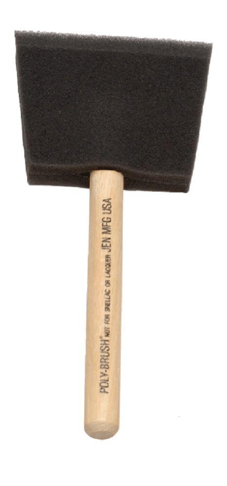 Poly-Brush Foam Brush 3" [3PB]