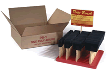 Poly-Brush Poly Foam Brush Display [PB1]
