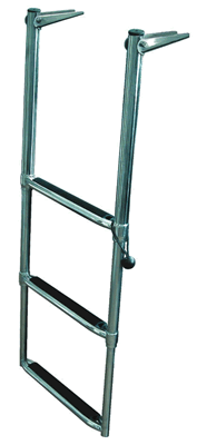 Jif Marine 3-Step Teles Drop Ladder [DMX3]