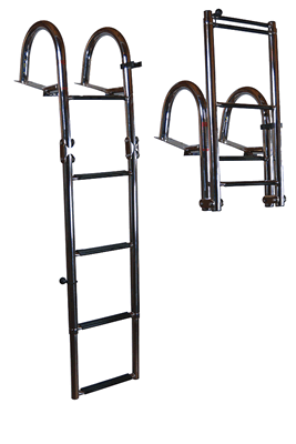 Jif Marine Pontoon Ladder 4-Step [IBC]