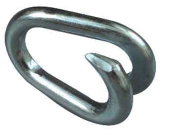 Keystone Galv Lap Link 1/4" [660-6]