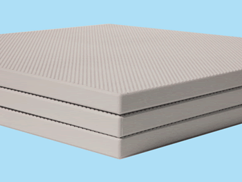 King Starboard 1/2"X24"X54"White Dot Pattern [2454W12]